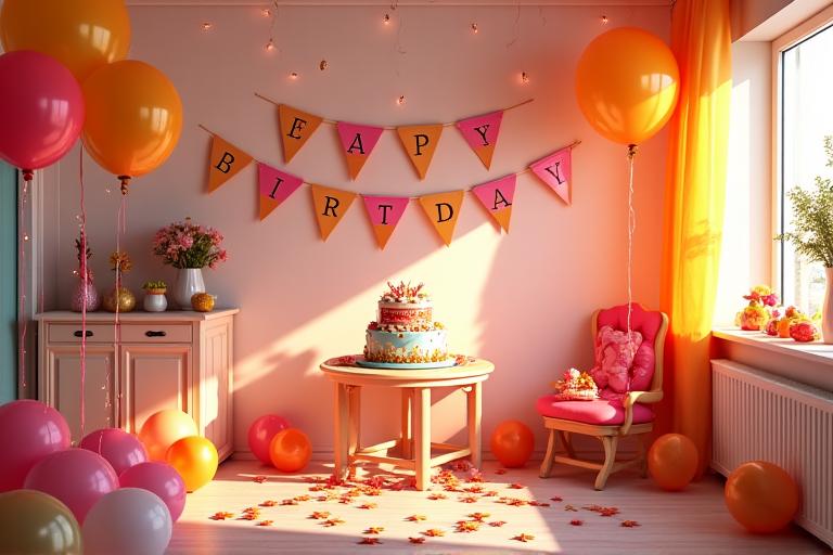 Birthday Party Setup
